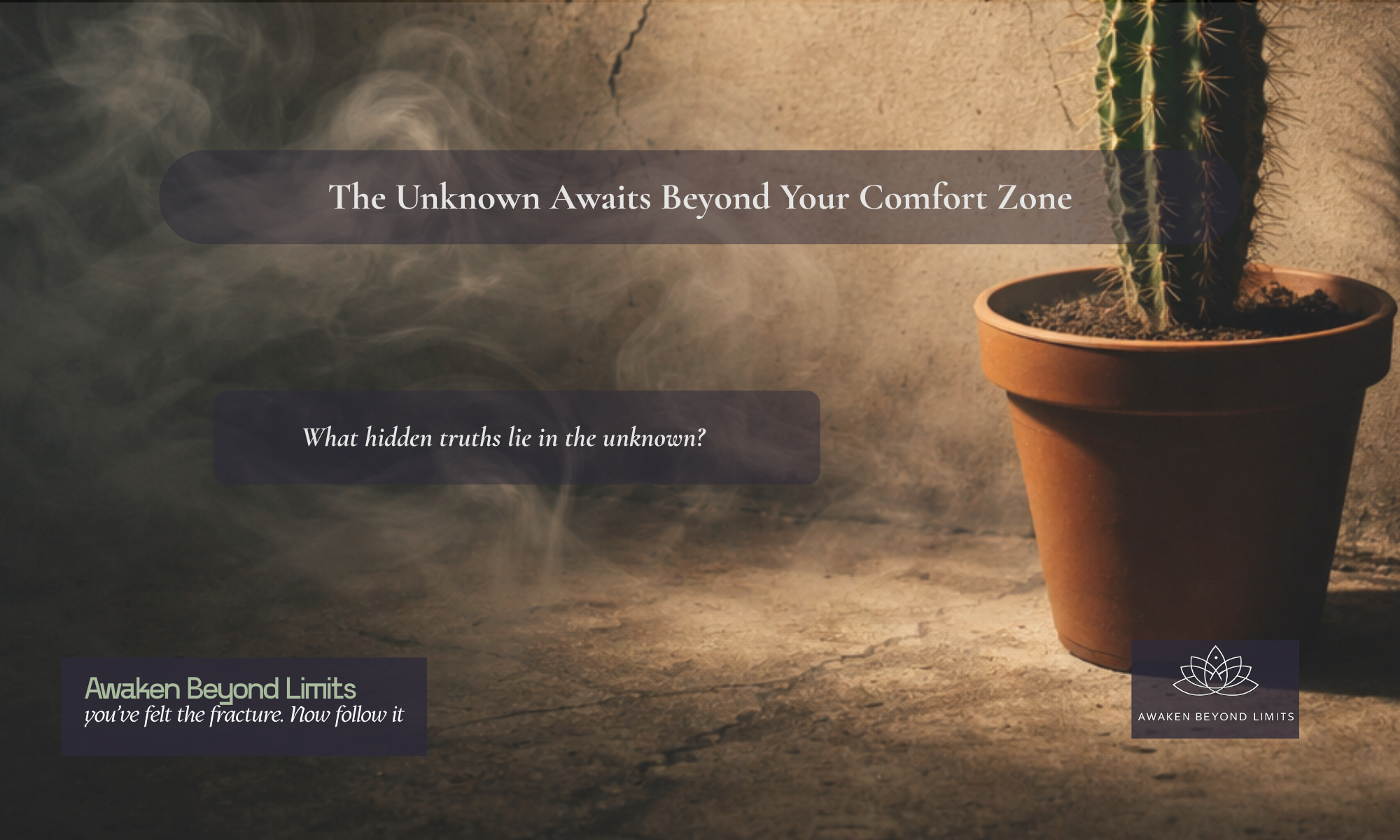 The Unknown Awaits Beyond Your Comfort Zone